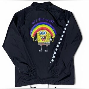 Vans X SpongeBob SquarePants Collab Torrey Jacket in Men’s Size Small